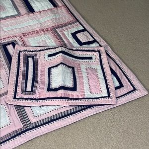 Pottery Barn Kids quilt and sham